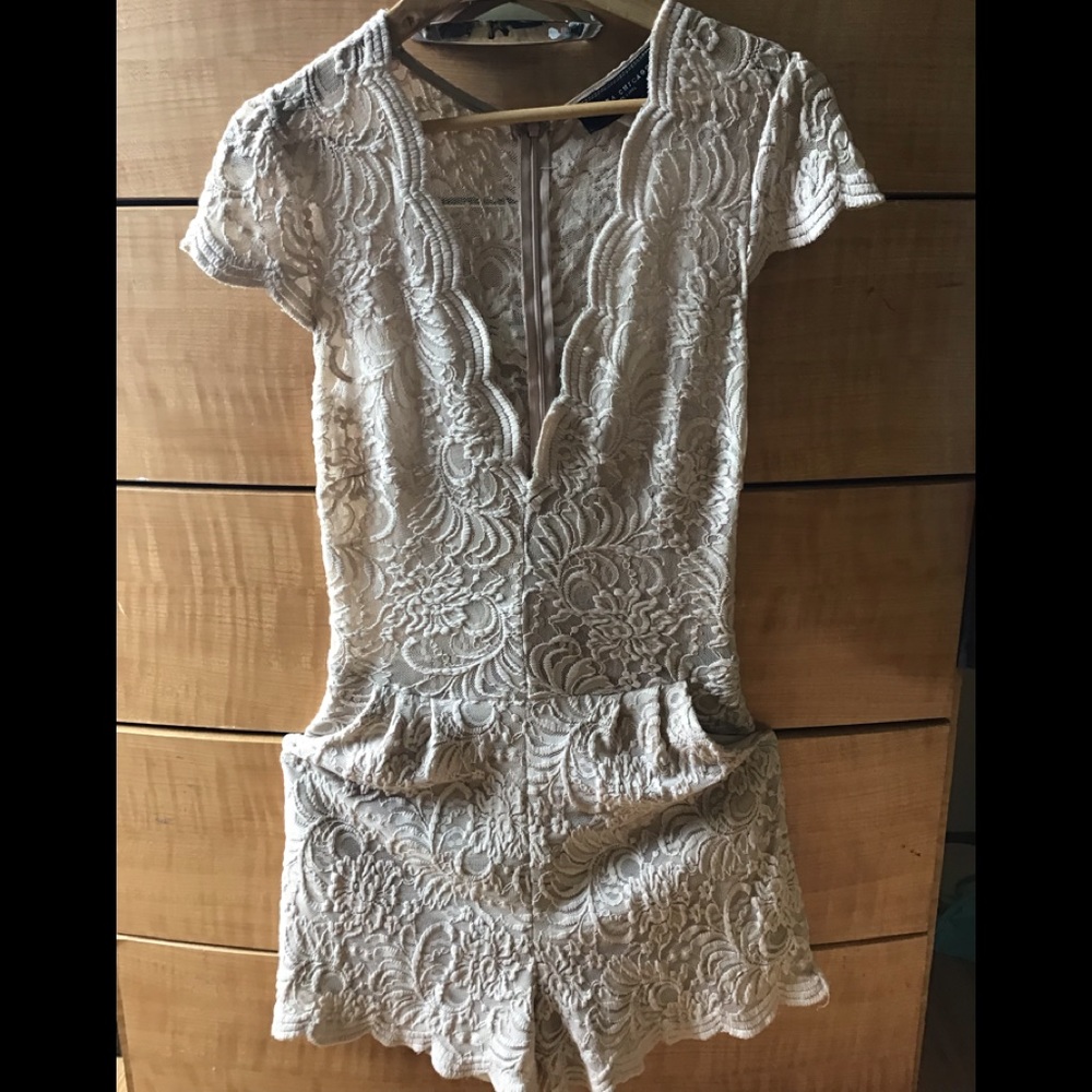 Sexy lady lace romper